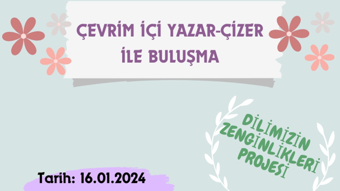 Çevrim İçi Yazar-Çizer ile Buluşma